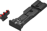 Smith & Wesson revolveri [686 629 19 66 586 & other] punapistetähtäin ready säädettävät rautähtäimet | fiber optic