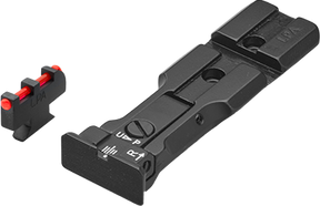 Smith & Wesson revolveri [686 629 19 66 586 & other] punapistetähtäin ready säädettävät rautähtäimet | fiber optic