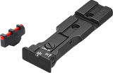 Smith & Wesson revolveri [686 629 19 66 586 & other] punapistetähtäin ready säädettävät rautähtäimet | fiber optic