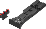 Smith & Wesson revolveri [686 629 19 66 586 & other] punapistetähtäin ready säädettävät rautähtäimet | fiber optic