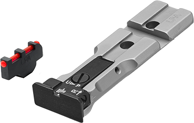 Smith & Wesson revolveri [686 629 19 66 586 & other] punapistetähtäin valmis säädettävät rautähtäimet | kuituoptiikka