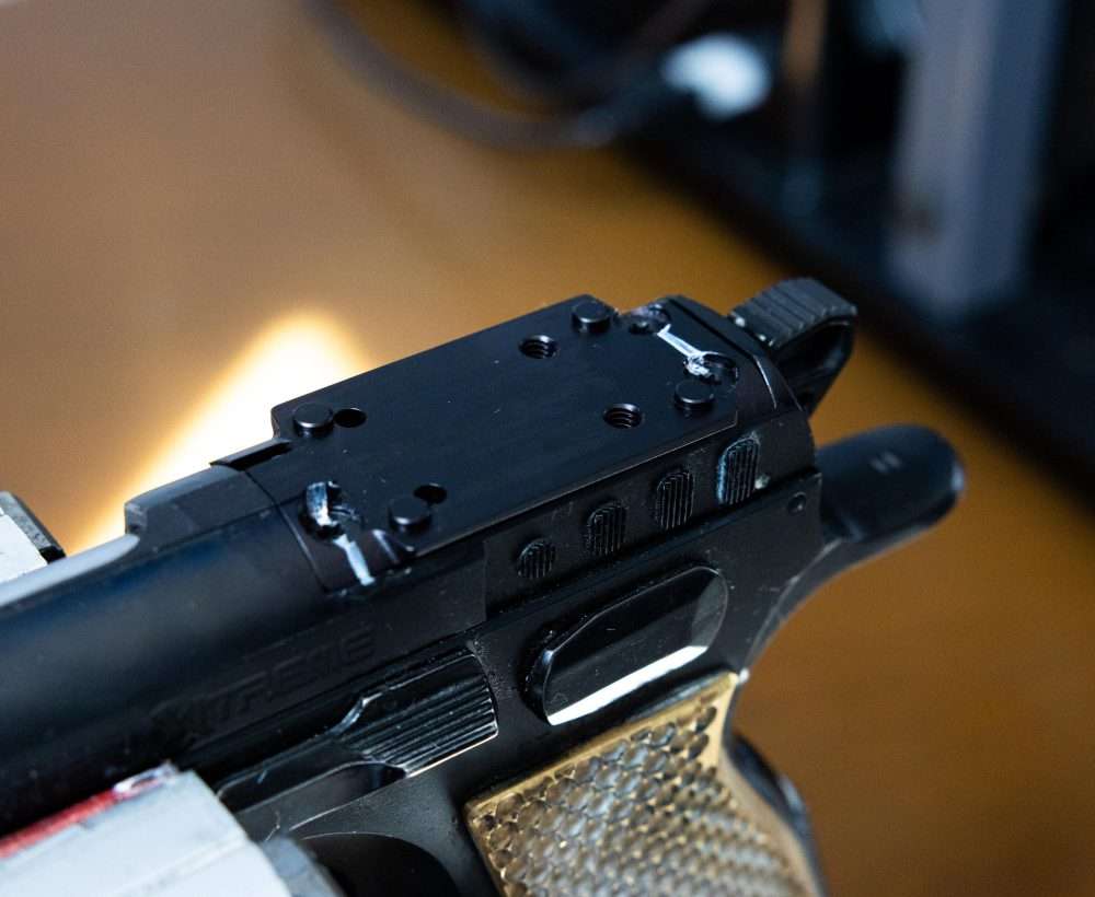 Tanfoglio Stock 3 adapterilevy | Shield RMSc footprint