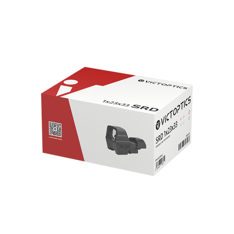 VictOptics SRD 1x23x33 Four-Reticle punapistetähtäin