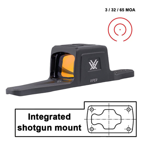 Vortex Viper Shotgun Enclosed Micro [punainen]